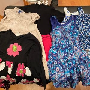 Dresses and romper kids 7-8